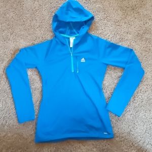 Adidas quarter zip light weight hoodie